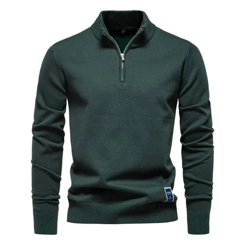 Daan I Pullover met zip