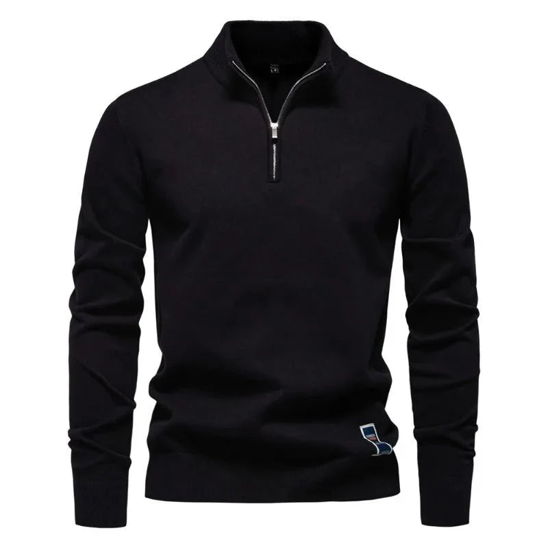 Daan I Pullover met zip