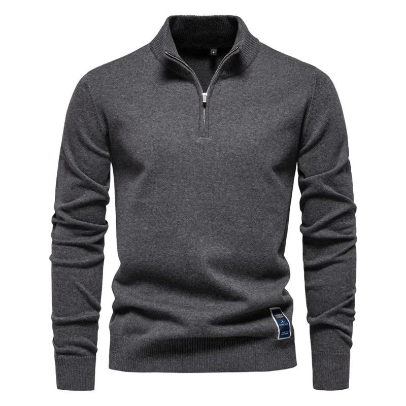 Daan I Pullover met zip