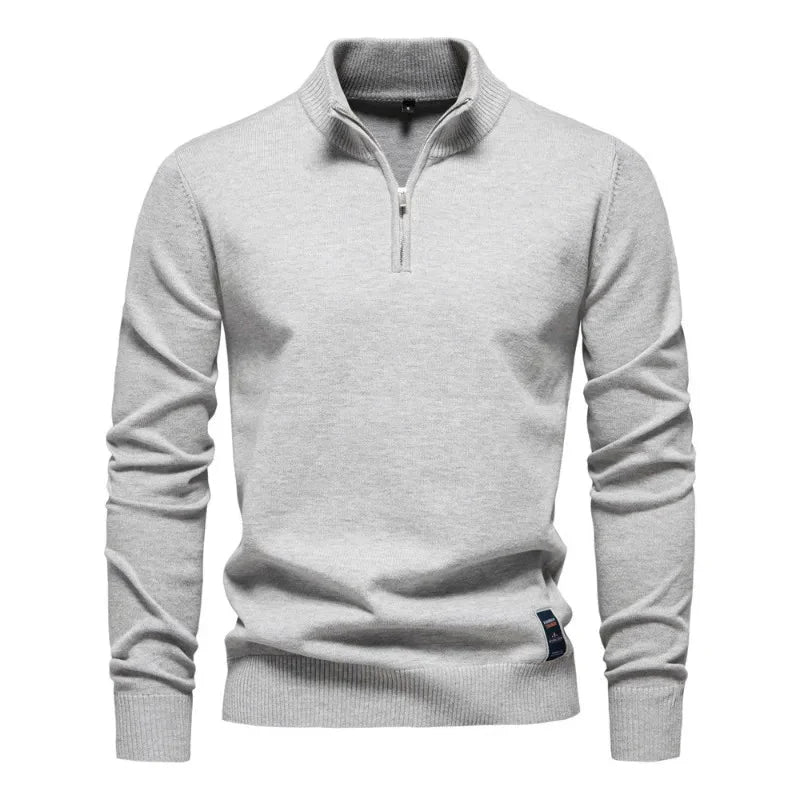 Daan I Pullover met zip